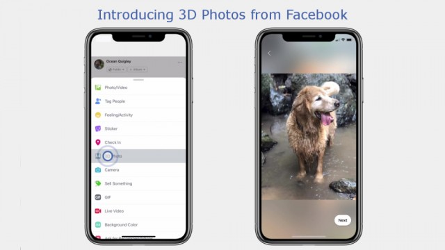 Facebook 3D photos