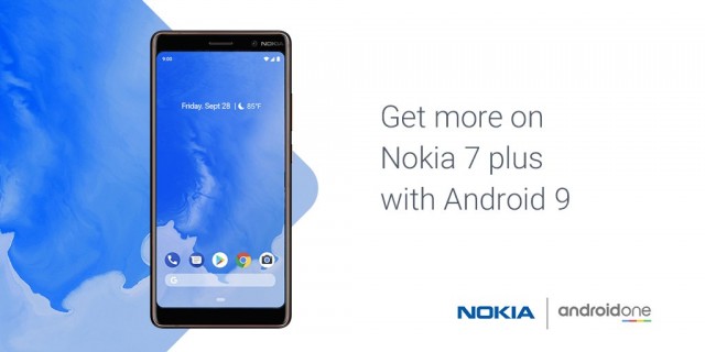 Nokia 7 plus Android 9 Pie