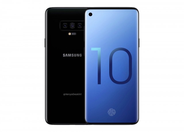 แนวคิด Samsung Galaxy S10 โดย Venya Geskin