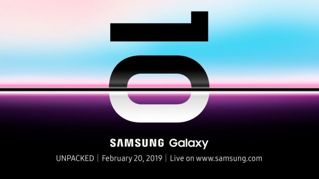 Samsung Galaxy S10 INVITATION