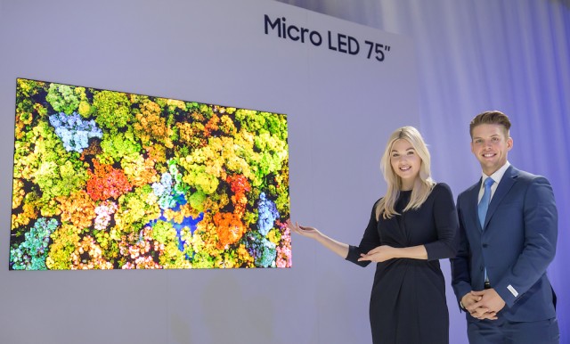 Samsung Unveils The Future of Displays at CES 2019 - Micro LED 75