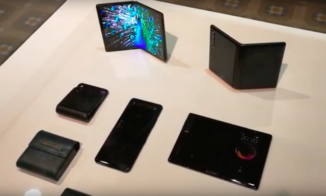 Alcatel foldable prototypes