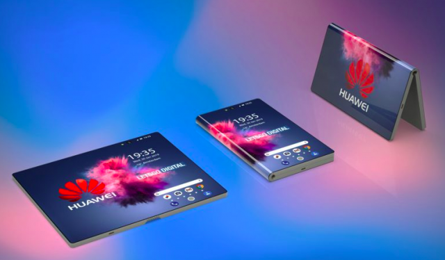 Huawei foldable phone 01