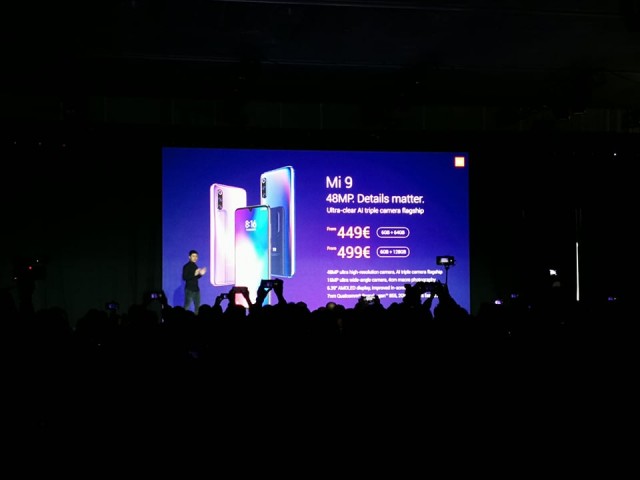 Xiaomi Mi 9 Global launch price