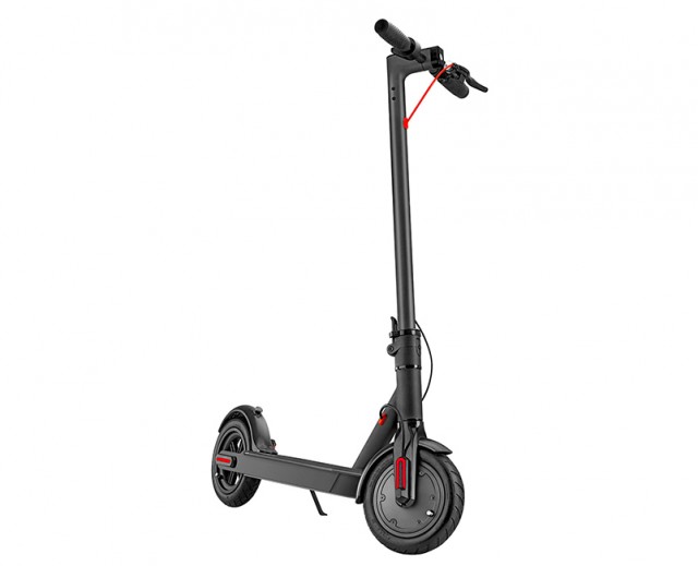 Turbo-X E-Scooter Black