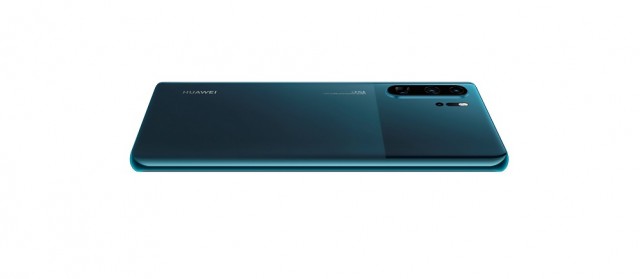 HUAWEI P30 Pro_Mystic Blue_Horizontal_Rear_Without UI