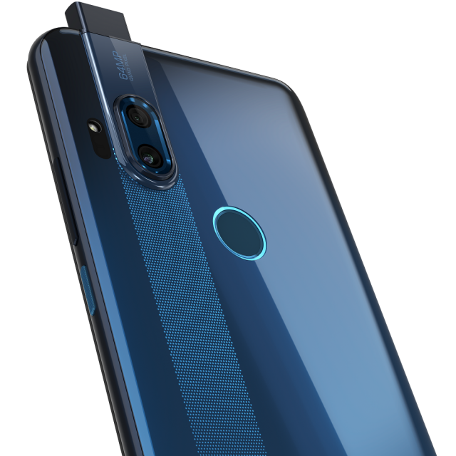 motorola one hyper_Deepsea Blue_Cam Detail_POP-UP