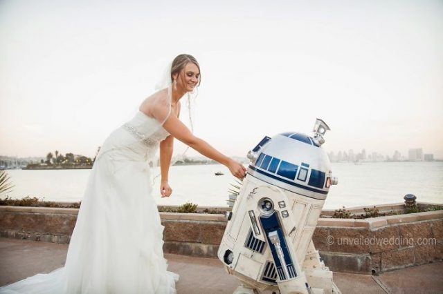 γάμος με θέμα Star Wars
