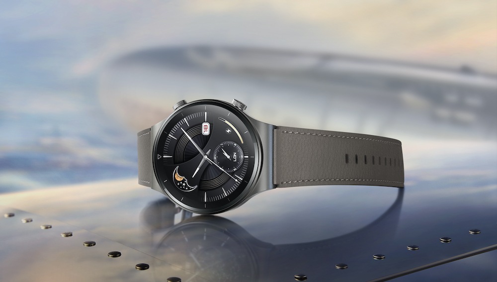 huawei watch gt2 pro with iphone