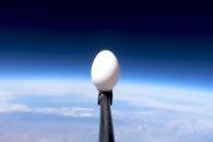 Επιστήμονας έριξε… αυγό από το διάστημα και έγινε viral! Άραγε έσπασε;