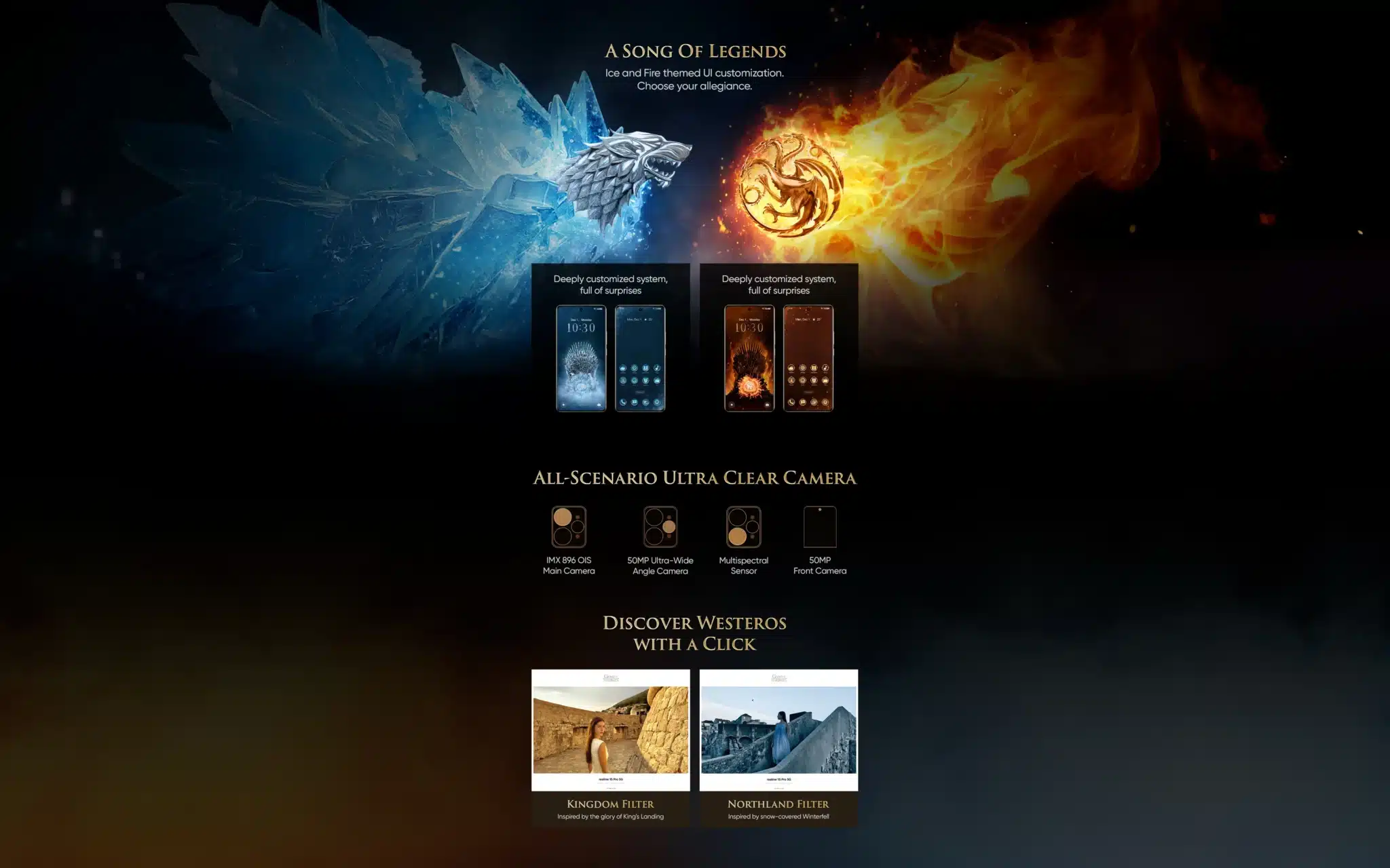 Realme 15 Pro Game of Thrones
