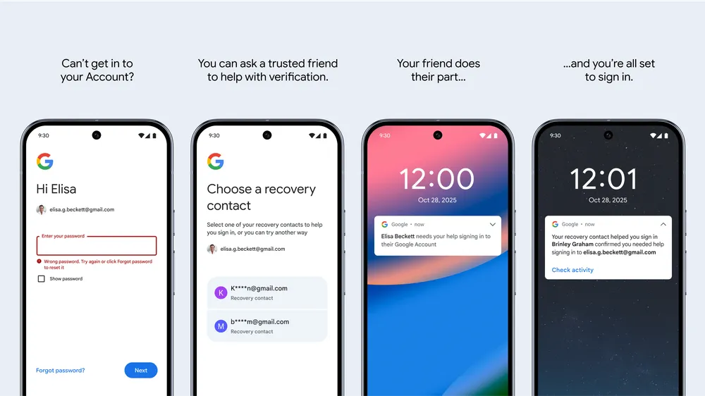 Google Recovery Contacts