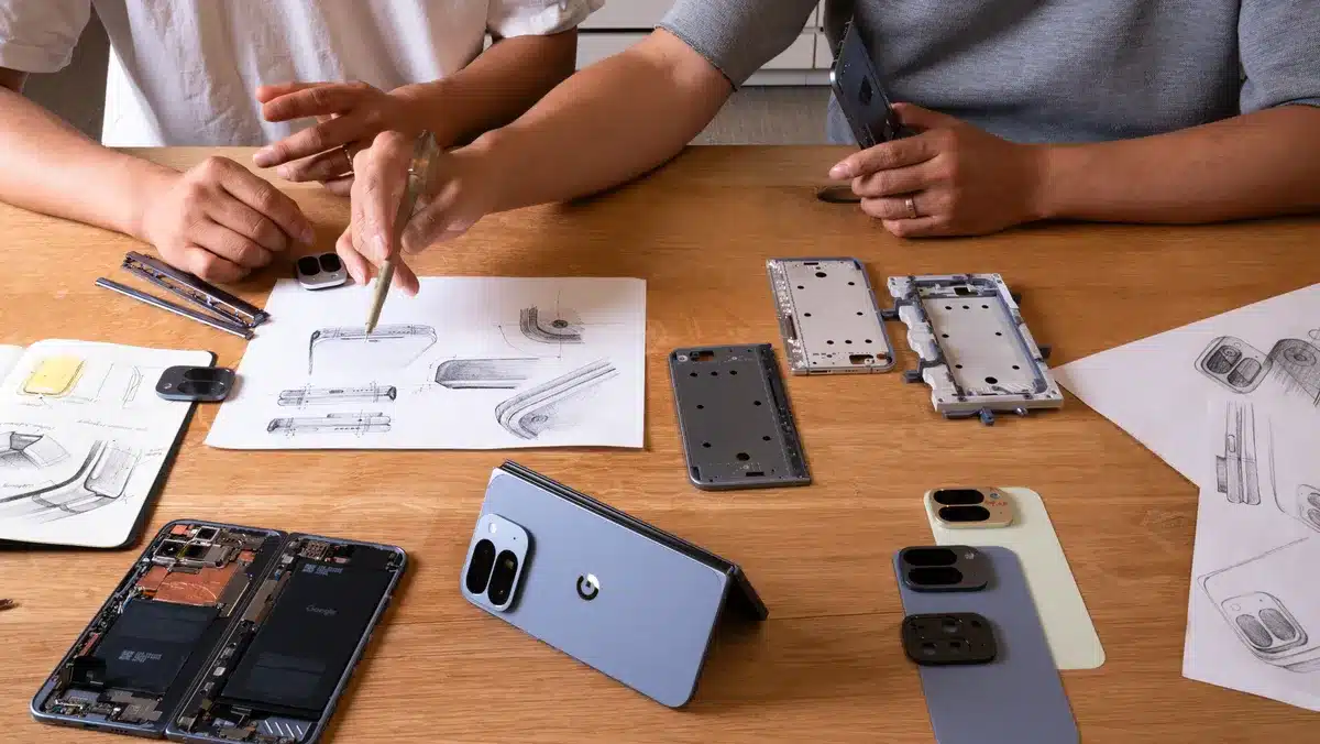 Pixel 10 Pro Fold mechanism